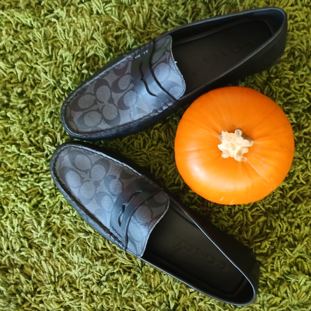 Coach Men's Black Loafers